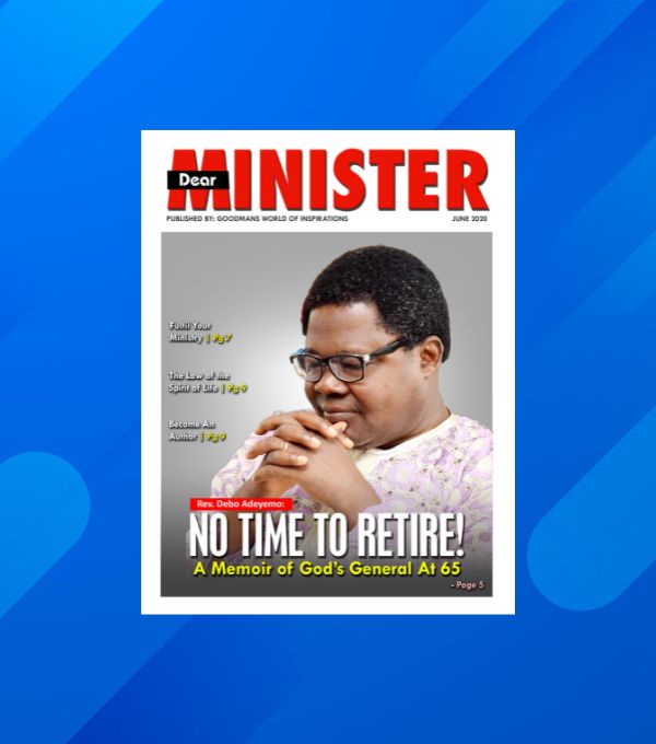 Dear Minister Magazine 1